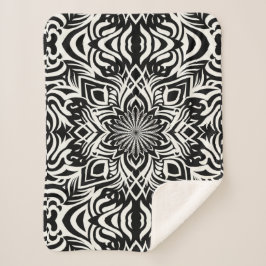 Manta Sherpa Armonía de B&W