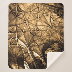 Manta Sherpa Arquitectura portuguesa sepia