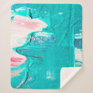 Manta Sherpa arte artístico abstracto,fino,pintura,fondo,canva