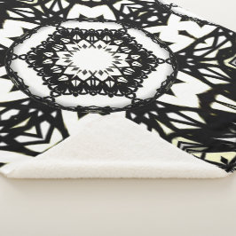 Manta Sherpa Arte caleidoscopio del primer volumen tres