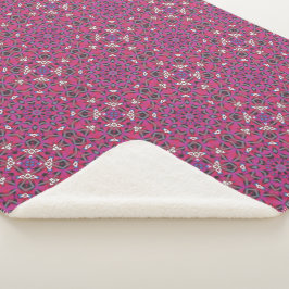 Manta Sherpa Arte caleidoscopio del volumen nueve