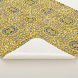 Manta Sherpa Arte caleidoscopio del volumen once