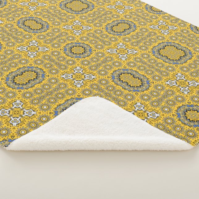 Manta Sherpa Arte caleidoscopio del volumen once (3/4)