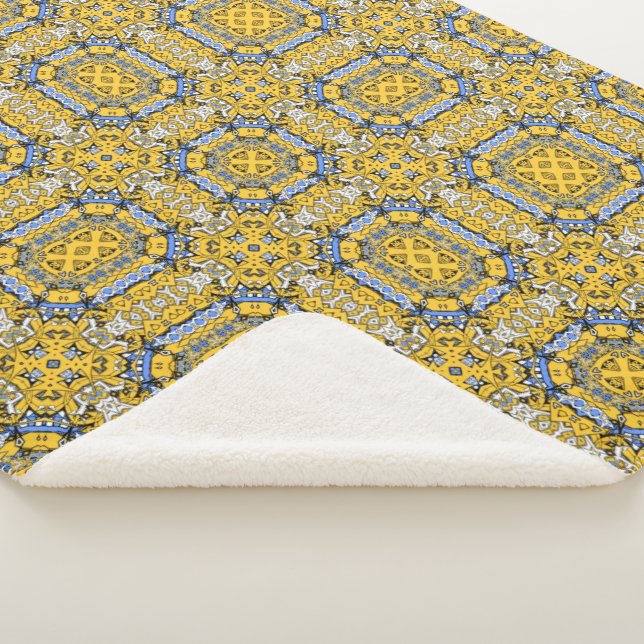 Manta Sherpa Arte caleidoscopio del volumen once (3/4)