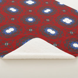 Manta Sherpa Arte calidoscopio del volumen cuatro ocho