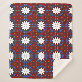 Manta Sherpa Arte calidoscopio del volumen cuatro trece