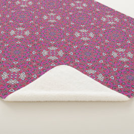 Manta Sherpa Arte calidoscopio del volumen nueve