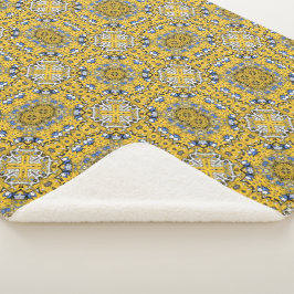 Manta Sherpa Arte calidoscopio del volumen once