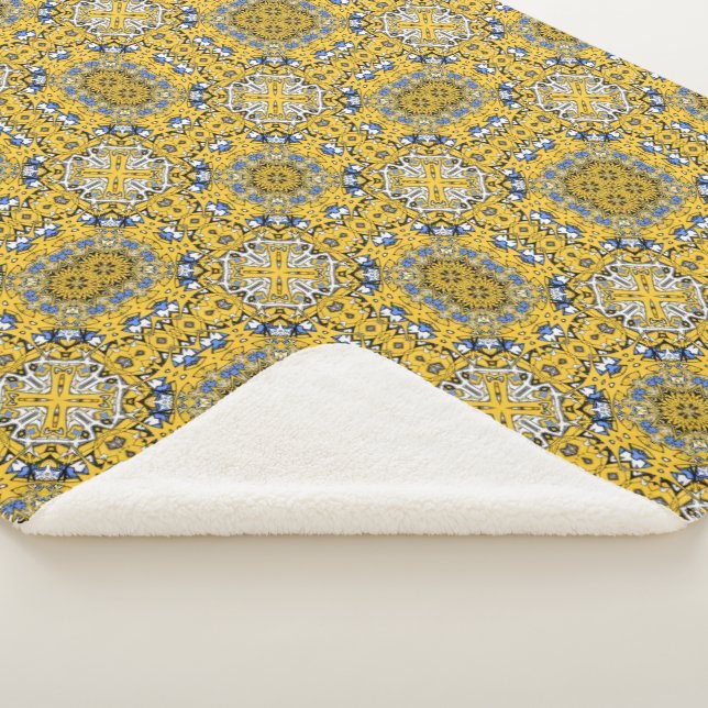 Manta Sherpa Arte calidoscopio del volumen once (3/4)