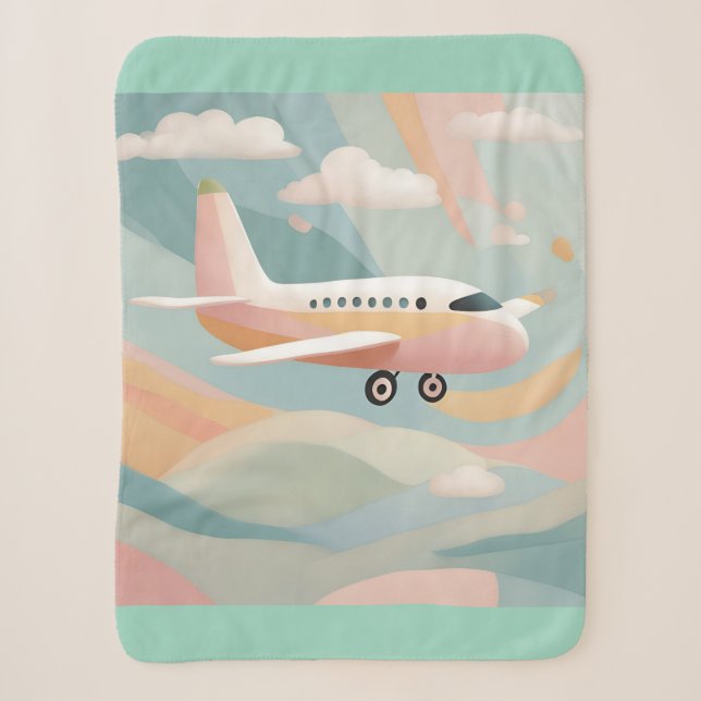 Manta Sherpa Arte de avión con IA (Anverso)