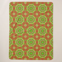 Arte de Mandala Líquido Festivo Abstracto