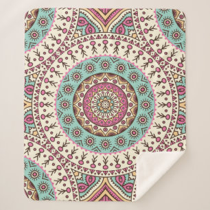 Manta Sherpa Arte Islámico: Decorativo Vintage Sin Marea