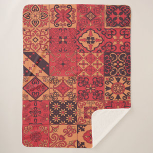 Manta Sherpa Arte tradicional