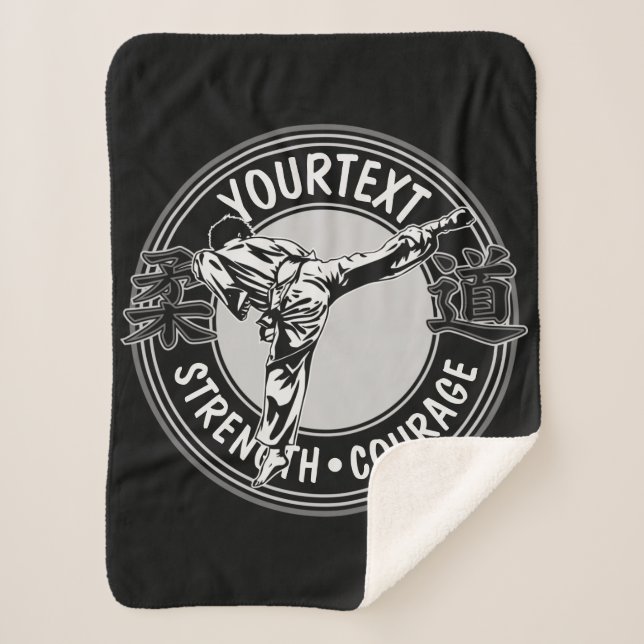 Manta Sherpa Artes marciales personalizadas JUDO Japan Combat S (Anverso)