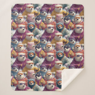 Manta Sherpa Artic Polar Bears Ski Club