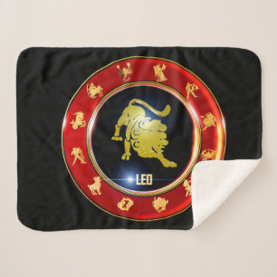 Manta Sherpa Astrología del Rótulo Leo Zodiac