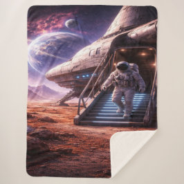 Manta Sherpa Astronaut Leaving Landing Ship