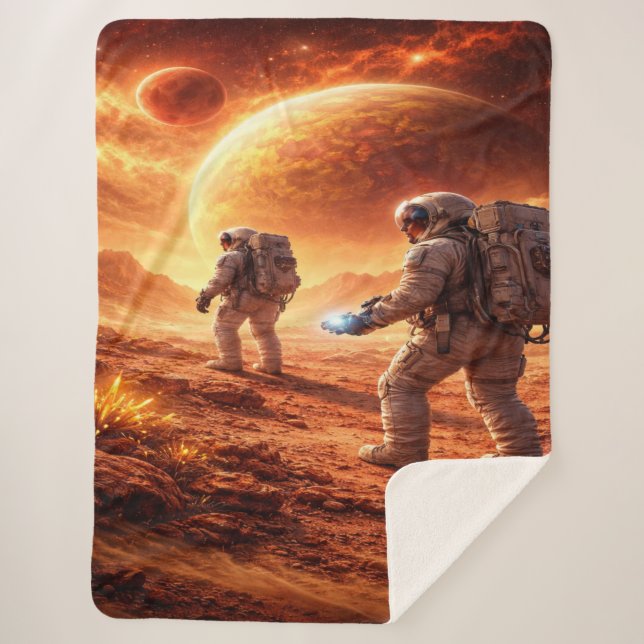 Manta Sherpa Astronauts Explore Orange Planet (Anverso)