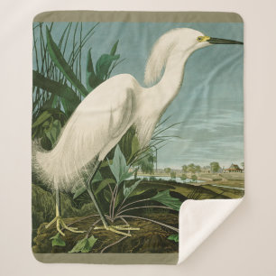 Manta Sherpa Audubon Snowy Heron White Egret Bird Birding