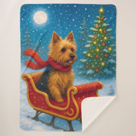 Manta Sherpa Australian Terrier Holiday