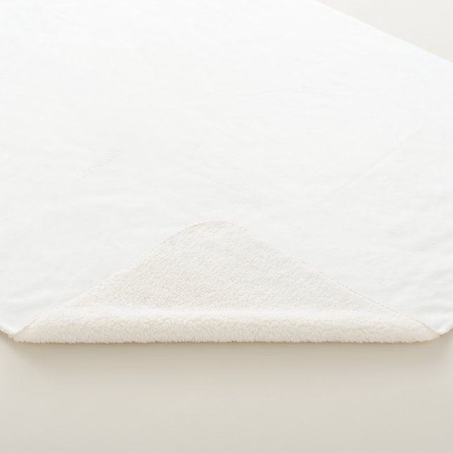 Manta Sherpa Autoridad blanca simple® (3/4)