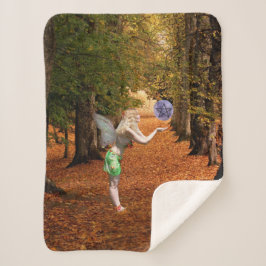 Manta Sherpa Autumn Faerie