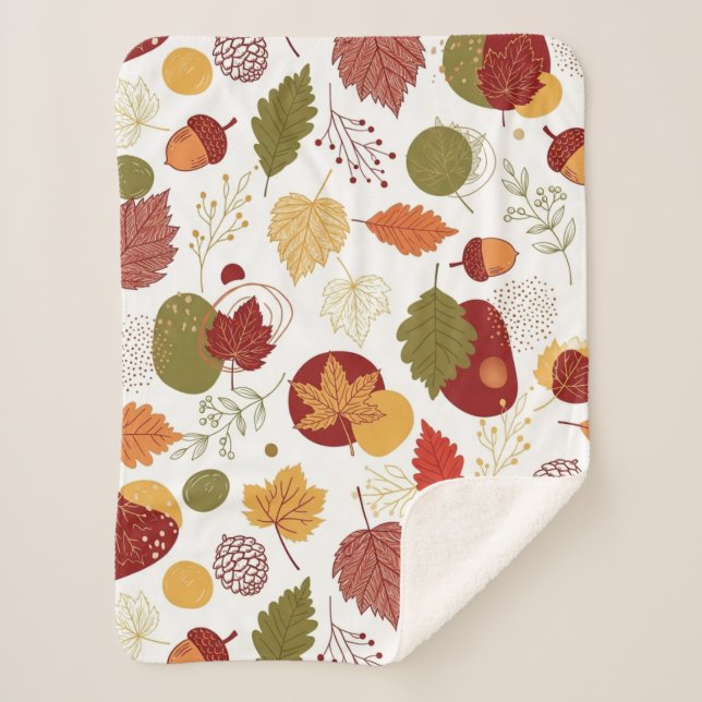 Manta Sherpa Autumn Glow, Gentle Slow (Anverso)