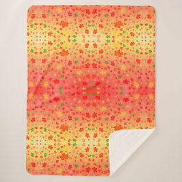 Manta Sherpa Autumn Kaleidoscope