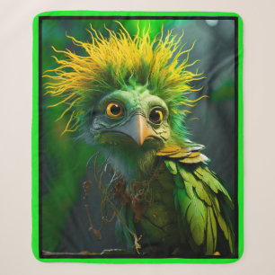 Manta Sherpa Ave verde