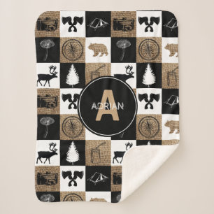 Manta Sherpa Aventura rural de camping al aire libre