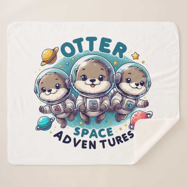 Manta Sherpa Aventuras Otter Space (Anverso (horizontal))