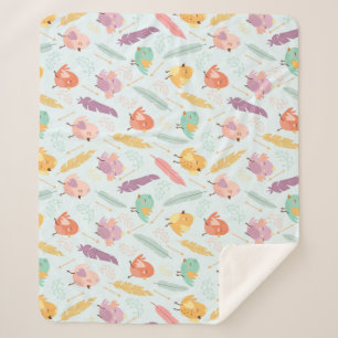 Manta Sherpa Aves cortas