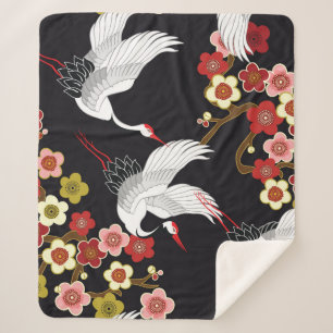 Manta Sherpa Aves Voladoras: Japonesa de Garra.