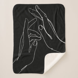 Manta Sherpa Ayudar a las manos