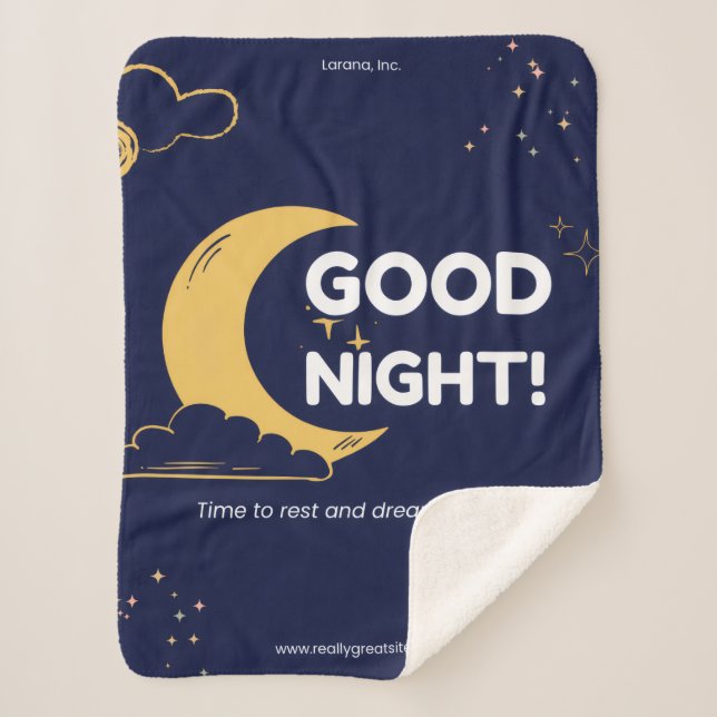 Manta Sherpa Baby Blanket (Anverso)