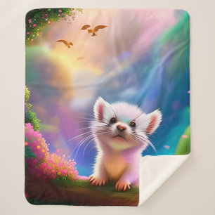 Manta Sherpa Baby Ferret