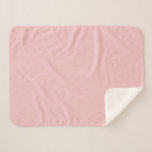 Manta Sherpa Baby Pink<br><div class="desc">Este es el color de la ternura, el cuidado, el amor romántico y también el amor familiar. Los tonos suaves y pastel inspiran sentimientos de bondad y compasión. El rosa es un color nostálgico, juguetón y nostálgico que lleva a la gente a su infancia. Dicho esto, el rosa es un...</div>