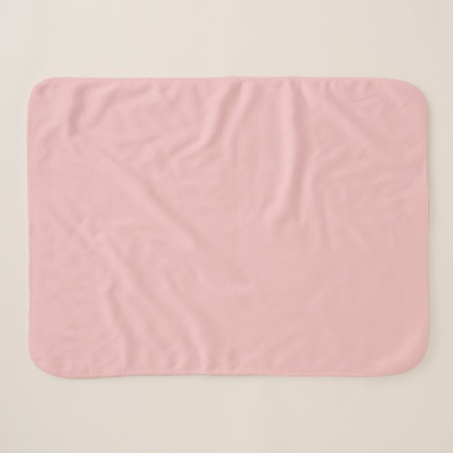 Manta Sherpa Baby Pink (Anverso (horizontal))