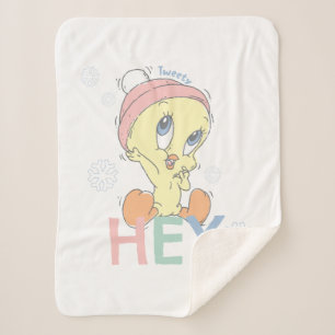 Manta Sherpa Baby TWEETY™ Hey Nieve