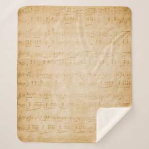 Manta Sherpa Background old vintage parchment