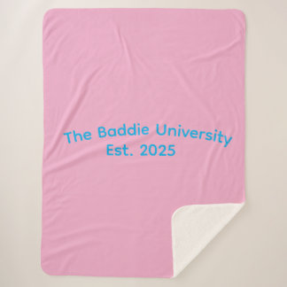 Manta Sherpa Baddie Blanket