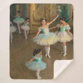 Manta Sherpa Bailarinas esperando el momento de actuar