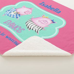 Manta Sherpa Baile como si nadie viera a Personalizados bailand