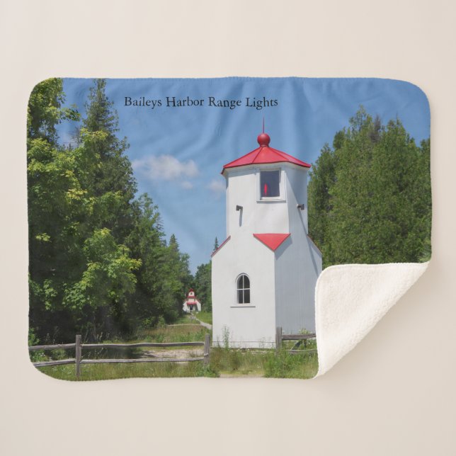 Manta Sherpa Baileys Harbour Range Lights sherpa blanda (Anverso (horizontal))