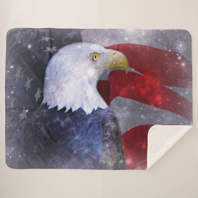Manta Sherpa Bald Eagle (Anverso (horizontal))