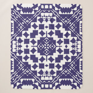 Manta Sherpa Baldosas de cerámica de colores decorativos. Uso v
