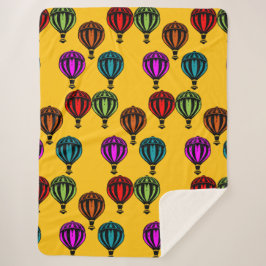 Manta Sherpa Balón de aire caliente Patentado