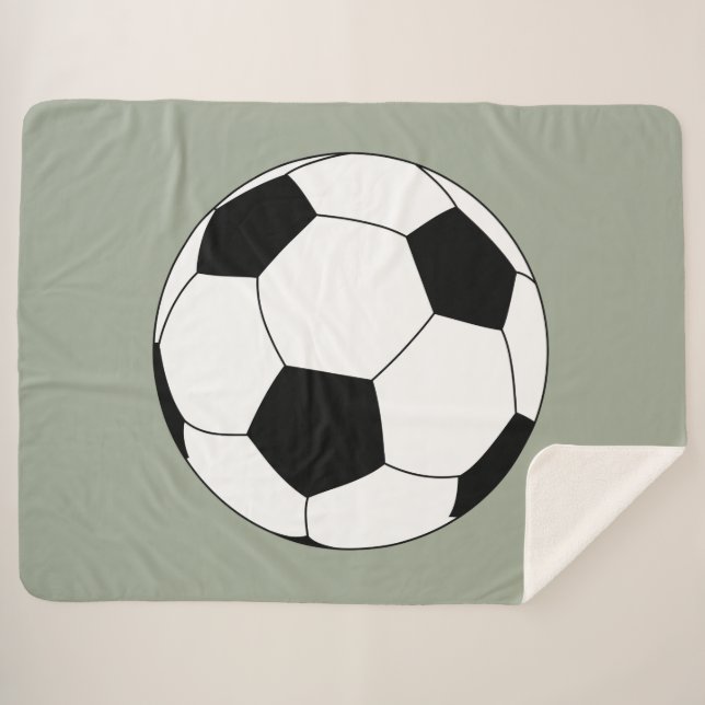 Manta Sherpa Balón de fútbol (fútbol) (Anverso (horizontal))