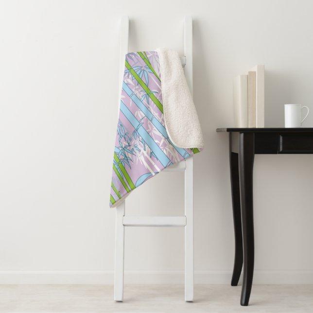 Manta Sherpa Bambú (In situ)