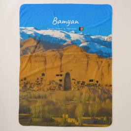 Manta Sherpa Bamyan, Afganistán - Valle del acantilado de Buda